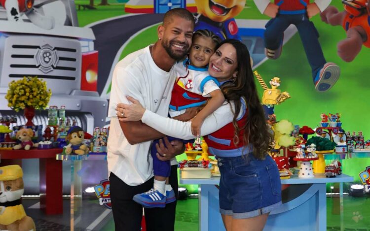 Viviane Araujo, Guilherme Militão e Joaquim