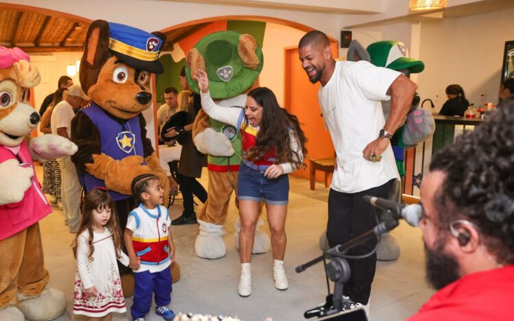 Viviane Araujo, Guilherme Militão e Joaquim