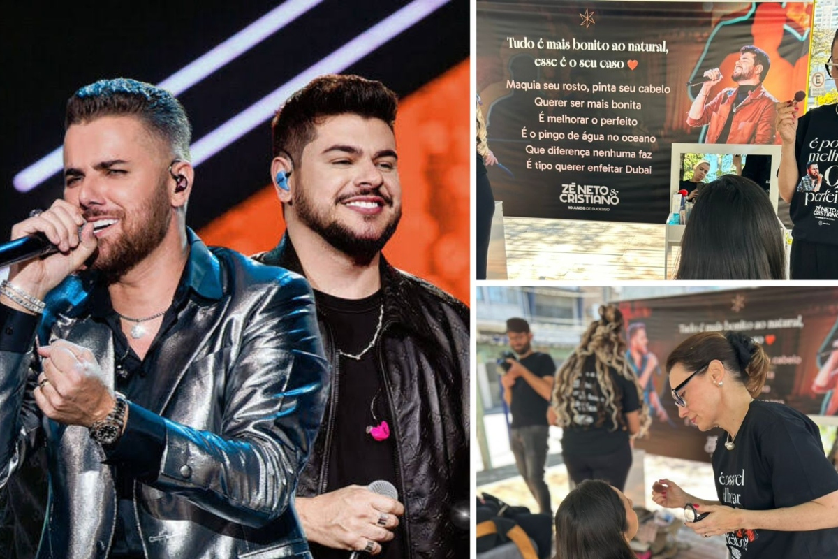 Ação de Beleza de Zé Neto e Cristiano