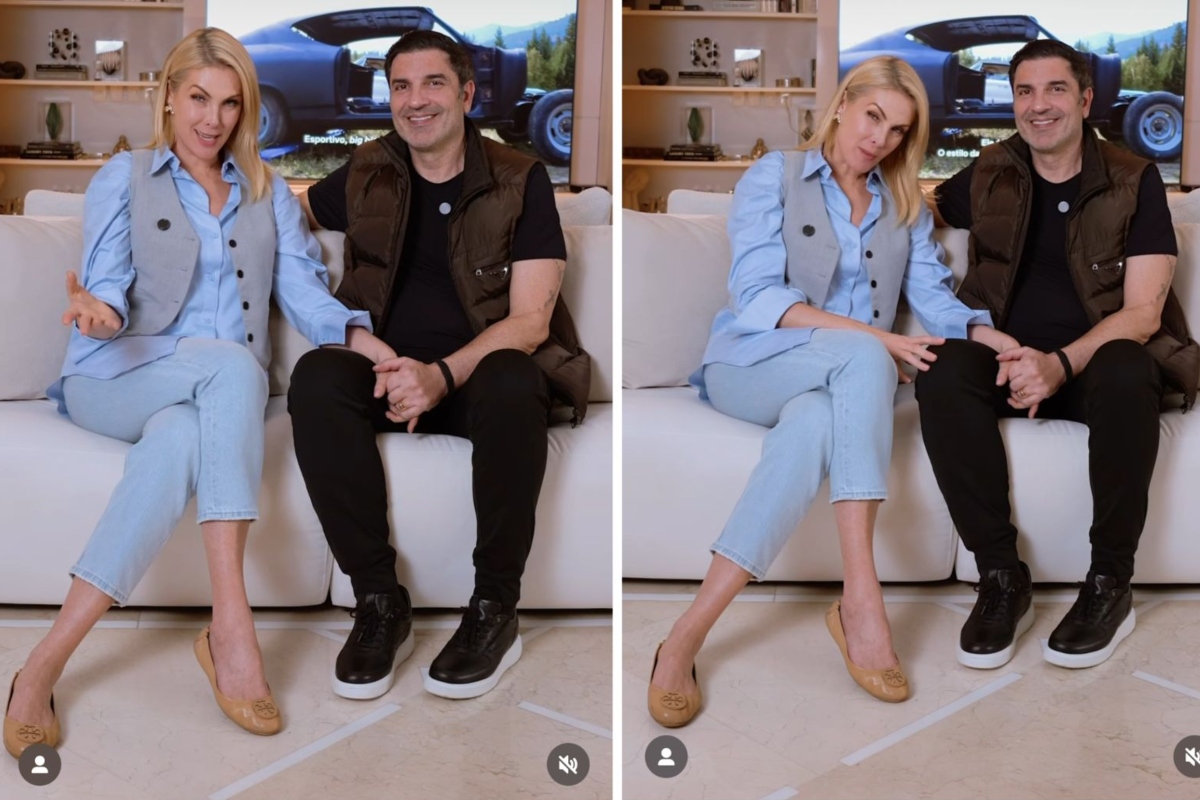 Ana Hickmann e Edu Guedes