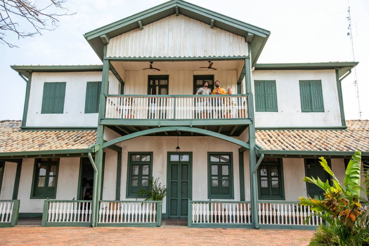 cenário da novela pantanal