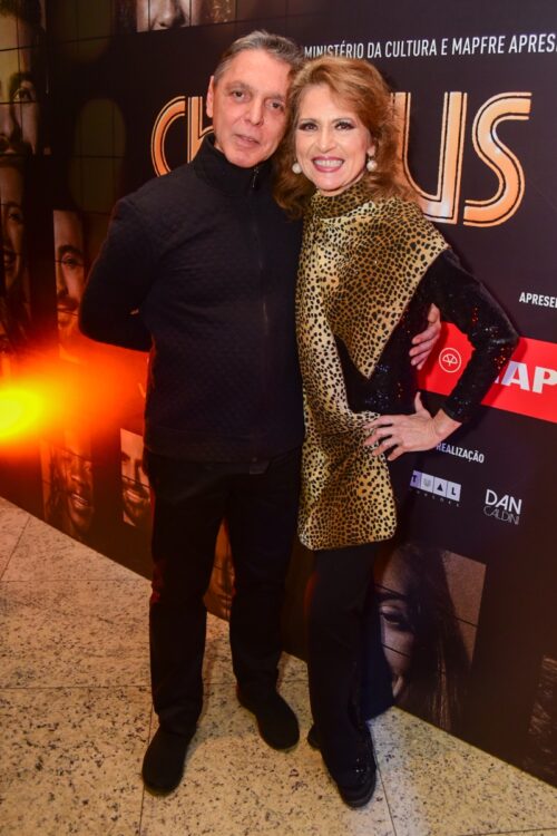 Guilherme Leme e a esposa 