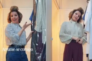 Debora Bloch entrou a trend e viralizou