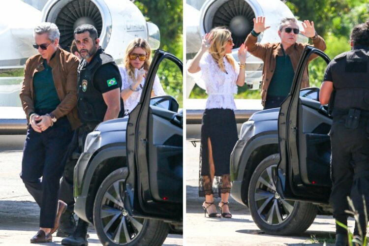 Carolina Dieckmann e Alexandre Nero