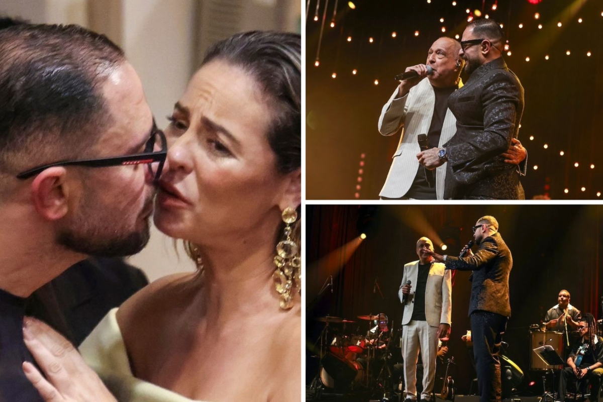 Diogo Nogueira, Paolla Oliveira e Sombrinha