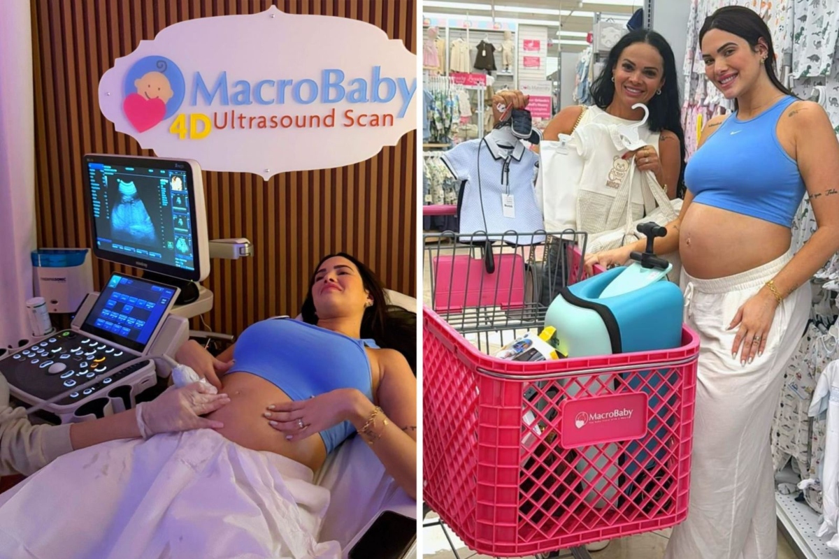 Emily Garcia espera o segundo filho