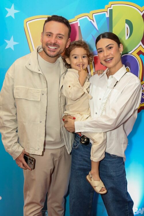 Léo Fuchs, Thaila Ayala e o filho