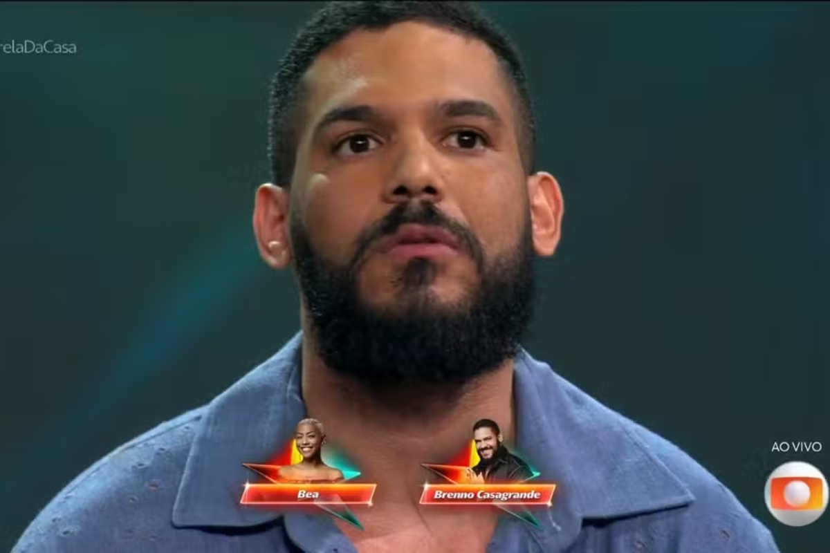 Brenno Casagrande eliminado no 'Estrela da Casa'