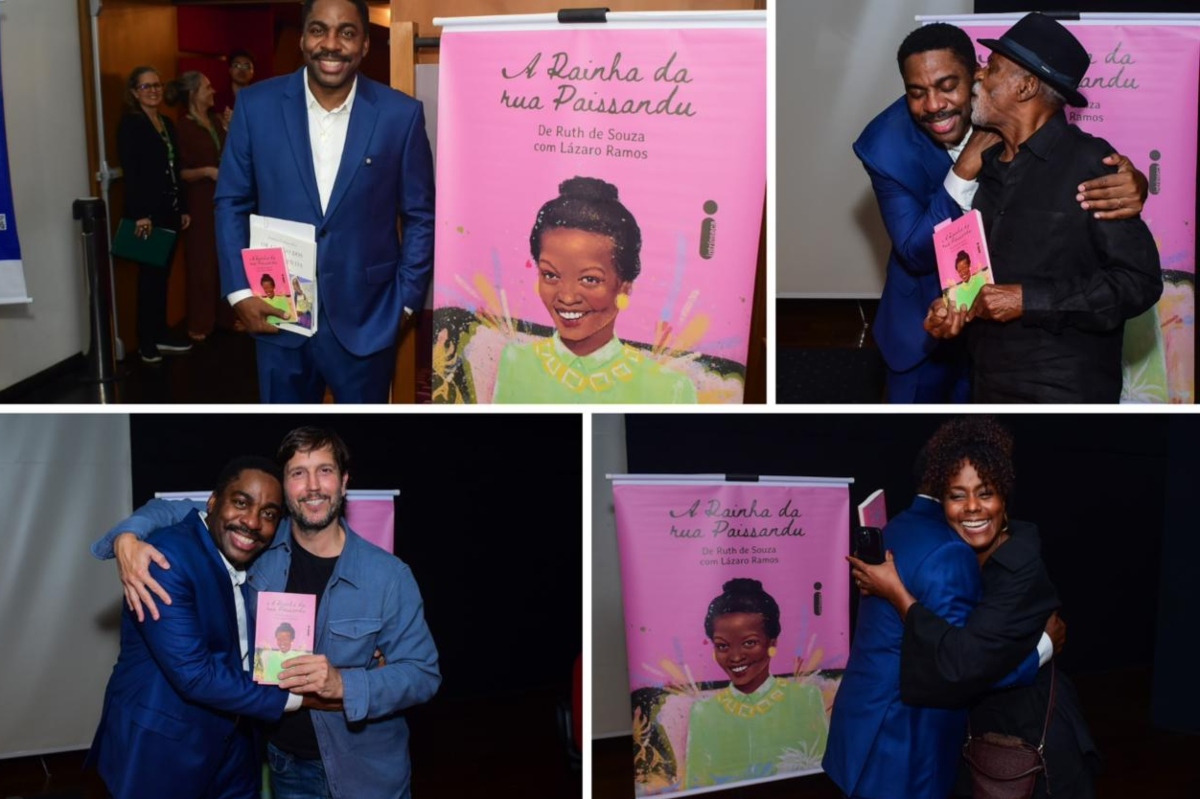 Famosos prestigiaram Lázaro