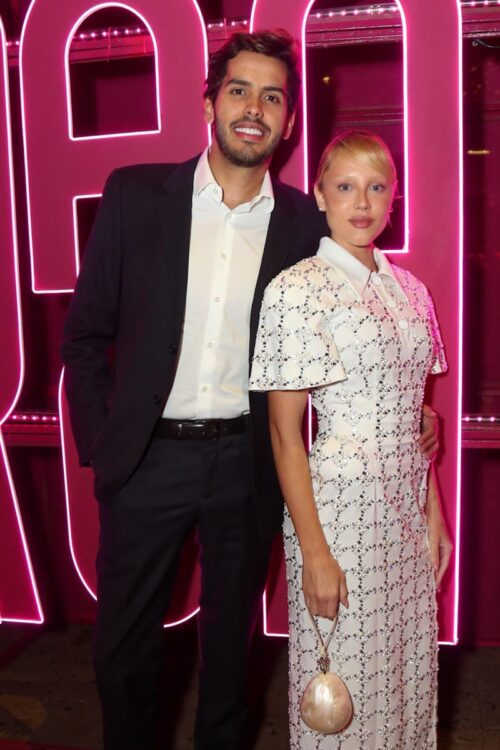 Malu Borges e o namorado