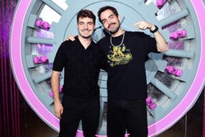 João Augusto e João Silva na 'The Pink Party'