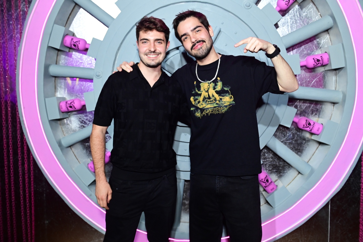 João Augusto e João Silva na 'The Pink Party'