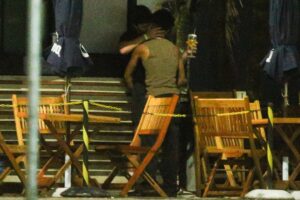 Álvaro e Lucas Leto aos beijos