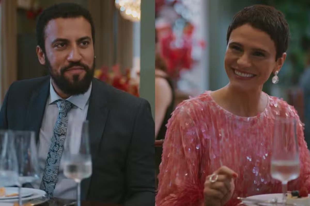 fotomontagem de olavo (ricardo teodoro) e celina (malu galli) em vale tudo