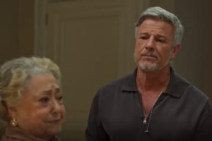 Rosa (Suely Franco) e Jaques (Marcello Novaes) em 'Dona de Mim'