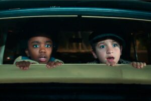 Jasmim (Dandara Arcebispo) e Samir (Davi Malizia) em 'Êta Mundo Melhor'