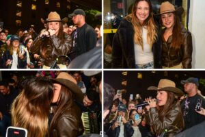 Lauana Prado faz show surpresa na avenida Paulista