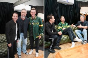 Marcos Mion e Backstreet Boys