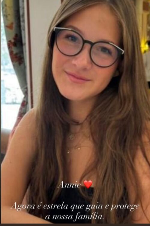 Morre Anne Marie, filha de Schneider Moura