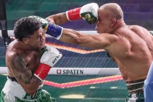 popó e wanderlei silva lutando