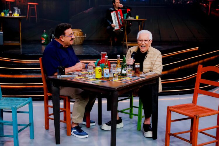 Ratinho e Carlos Alberto de Nóbrega