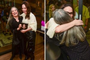Regina e Gabriela Duarte - lançamento de livro