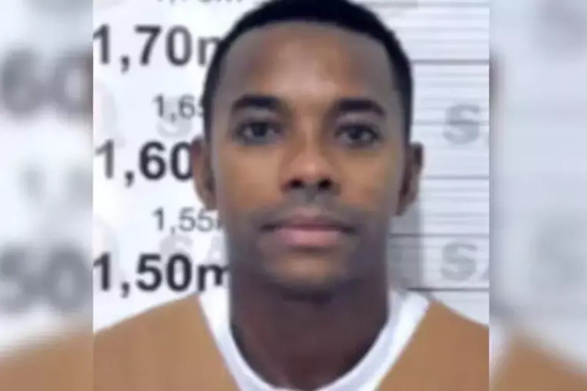 Robinho está preso em Tremembé