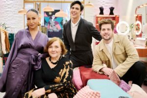 Sabrina Sato, Theodoro, Gui Paiva e Eliana Fonseca no programa do GNT