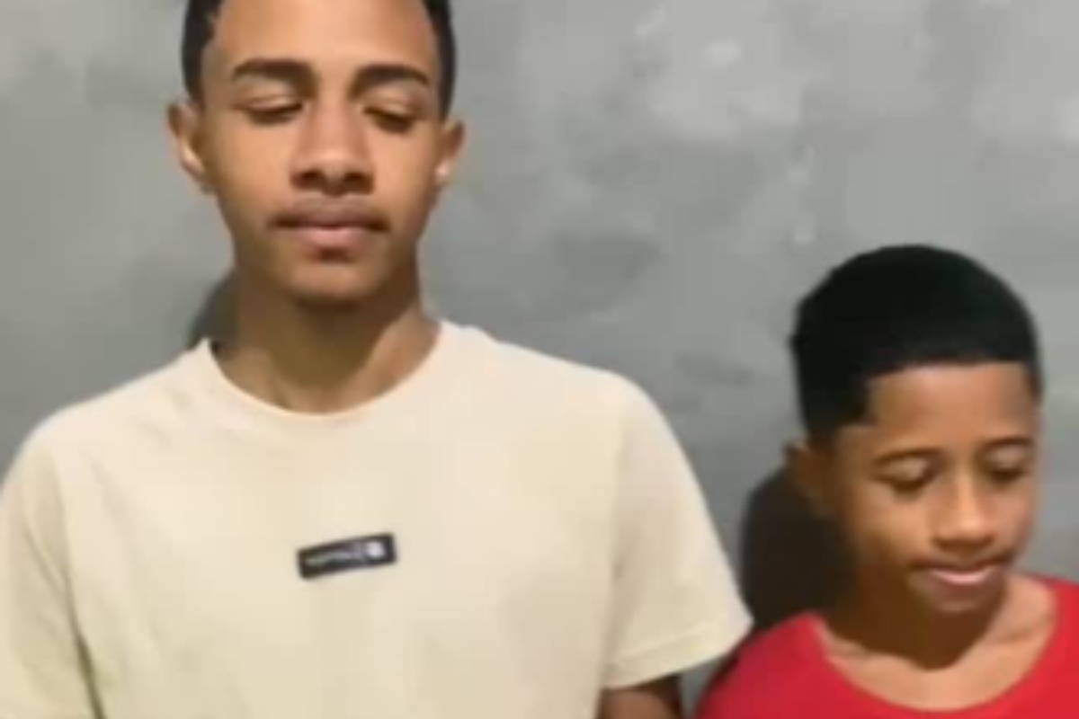 samuel e mateus antes de acidente