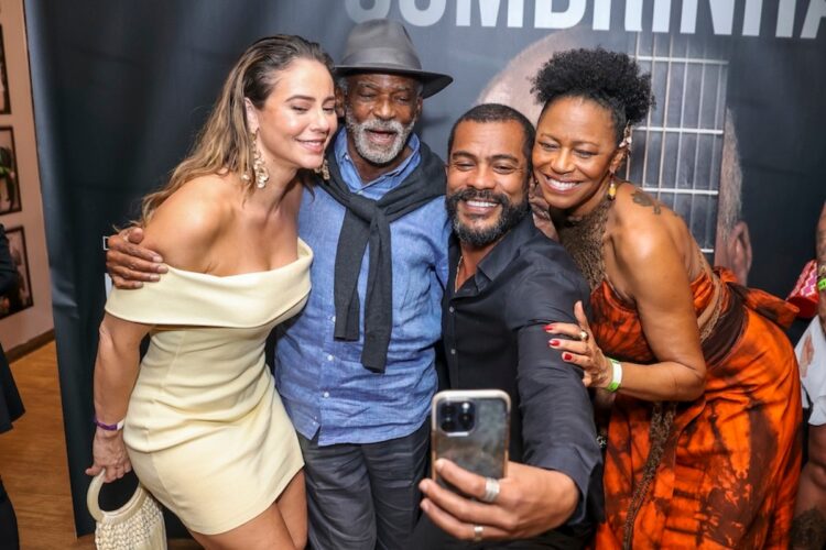 Paolla Oliveira, Antonio Pitanga, Samuel de Assis e Edvana Carvalho