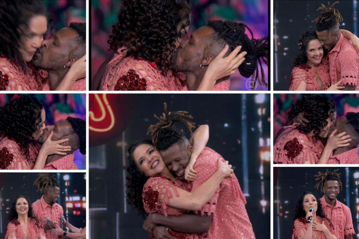 Tereza Seiblitz e o professor Jefferson Bilisco