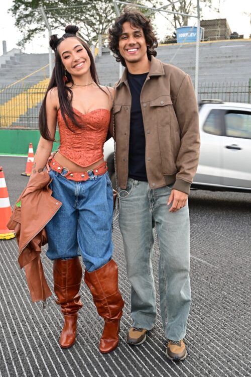 Vanessa Lopes e Lucas Mamede