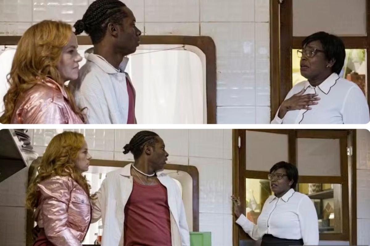 Consuêlo flagra André e Aldeíde