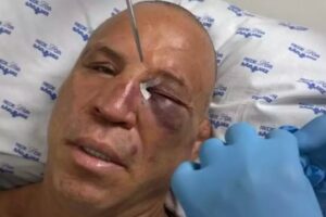 Wanderley Silva no hospital