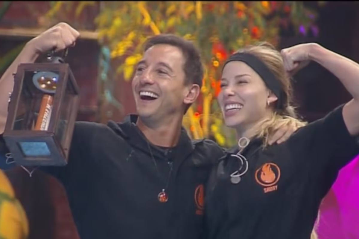 A Fazenda 17 - Luiz Mesquita e Saory vencem a Prova de Fogo