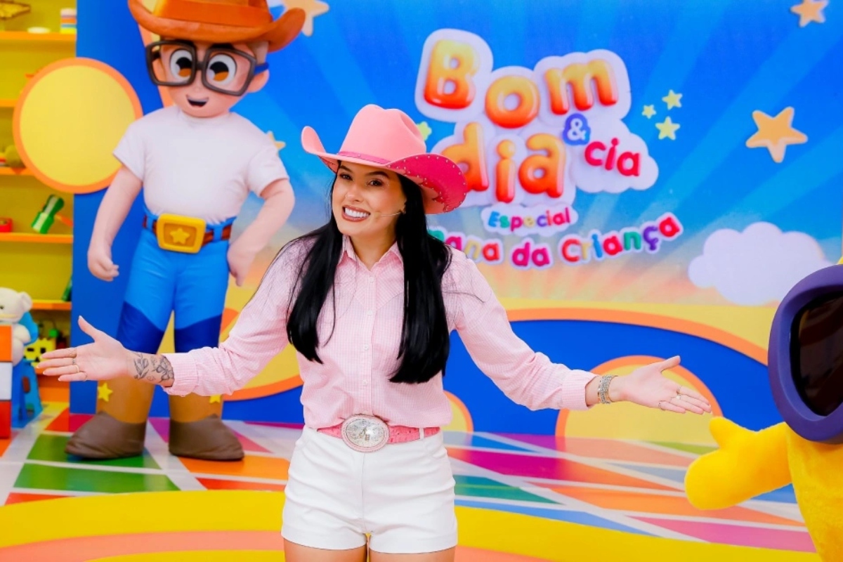 Ana Castela no ‘Bom Dia & Cia’