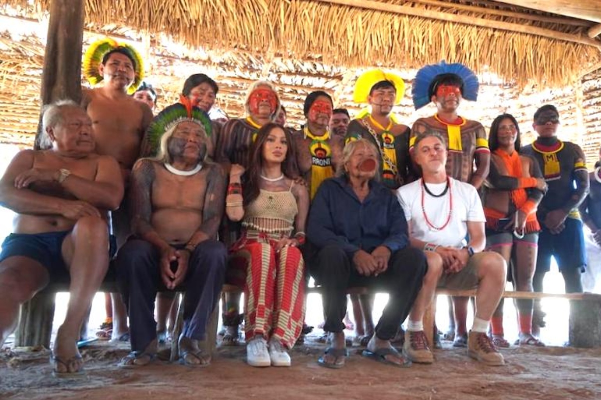 Anitta, cacique Raoni, Luciano Huck