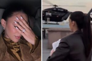 Bruna Biancardi leva susto durante voo