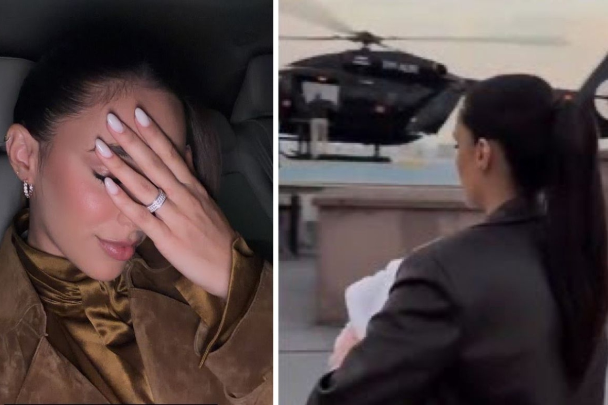 Bruna Biancardi leva susto durante voo