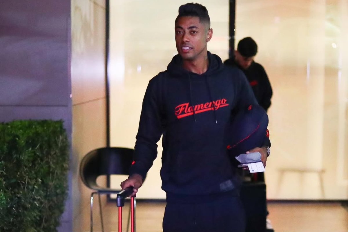 Jogador de futebol Bruno Henrique