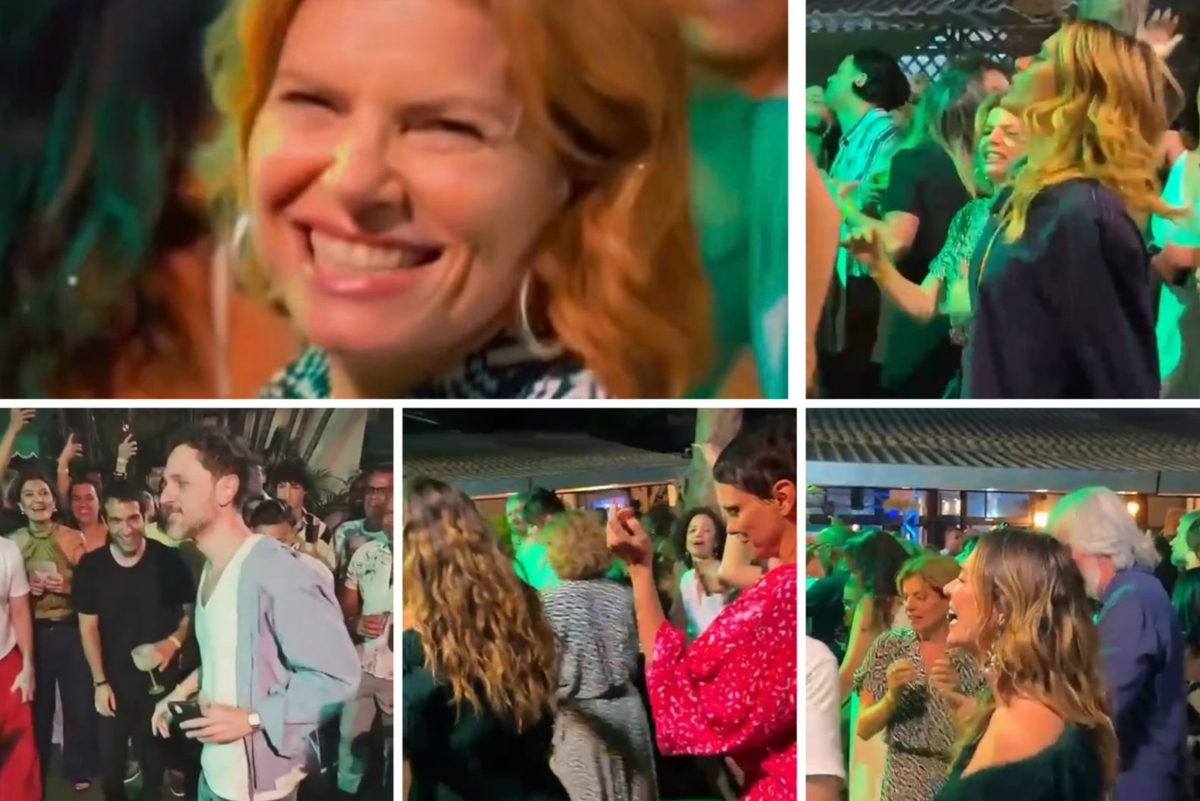 Festa de despedida do elenco de 