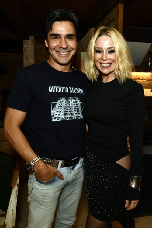 André Gonçalves e Danielle Winits no Festival do Rio