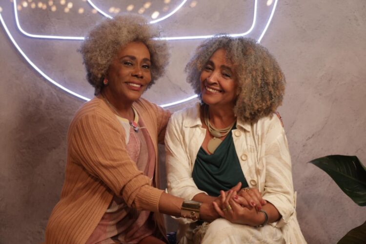 Dhu Moraes e irmã Dilce