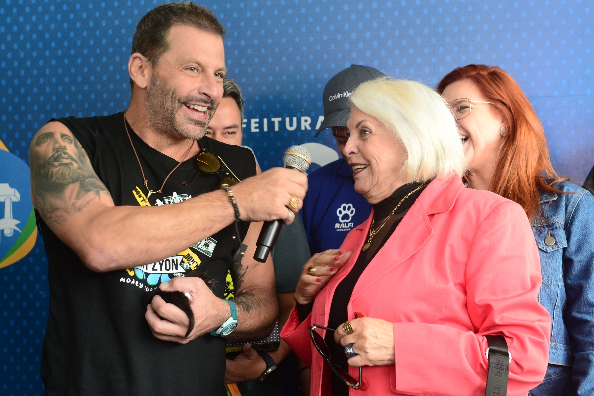 Henri Castelli e a mãe, Tereza Lincoln