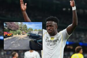 Casa de Vini Jr pega fogo