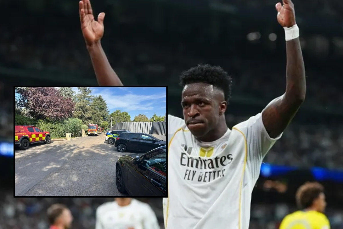 Casa de Vini Jr pega fogo