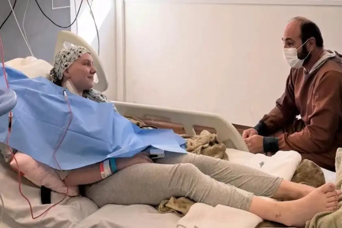 Isabel Veloso faz transplante de medula