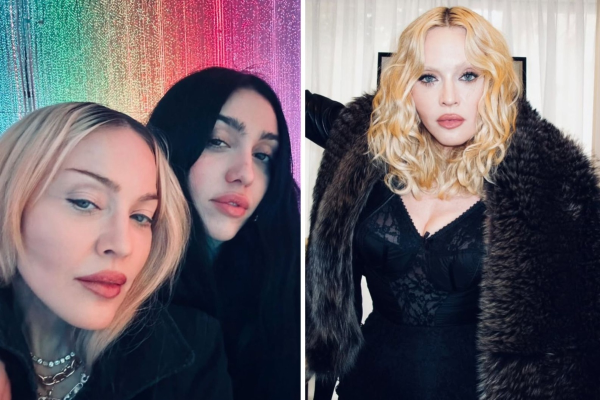 Madonna e a filha, Lourdes Maria