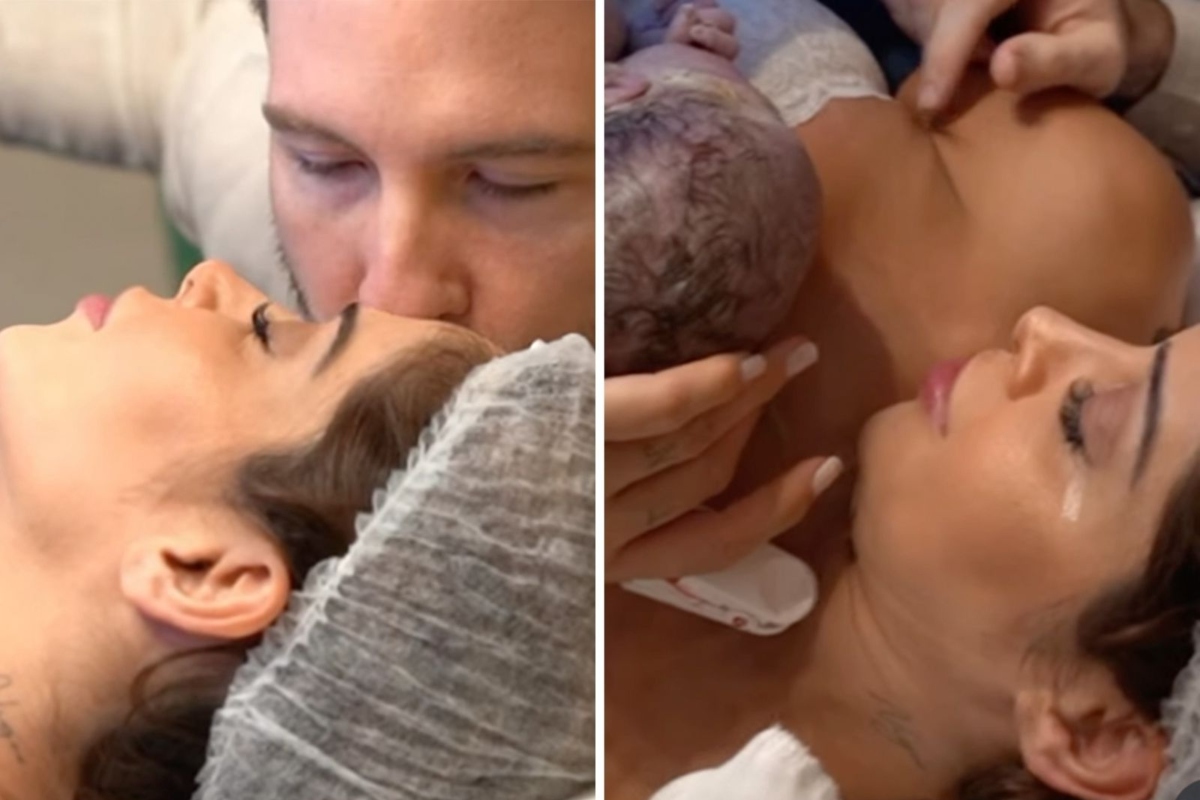 Maira Cardi e Thiago Nigro com Eloáh