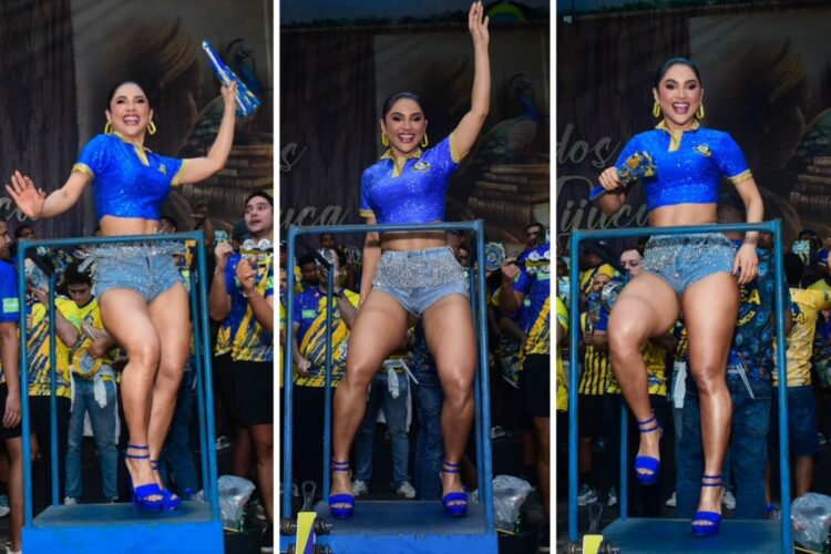 Mileide Mihaile samba na Unidos da Tijuca